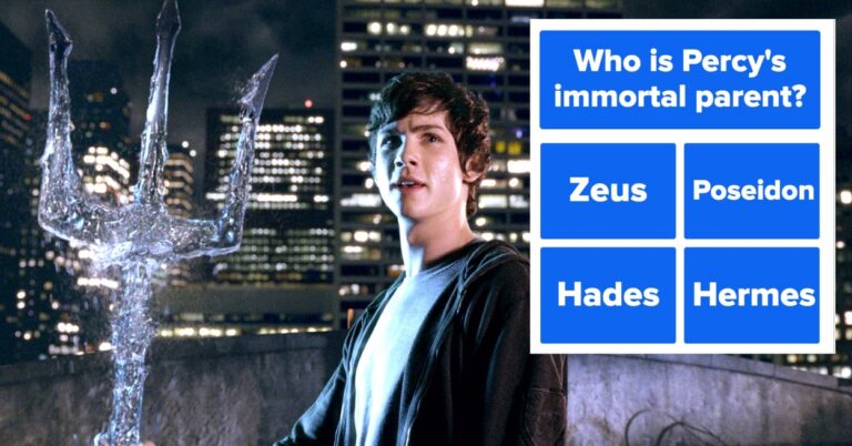 just true "Percy Jackson" Fans can get 100% on this "lightning" grave quizzers