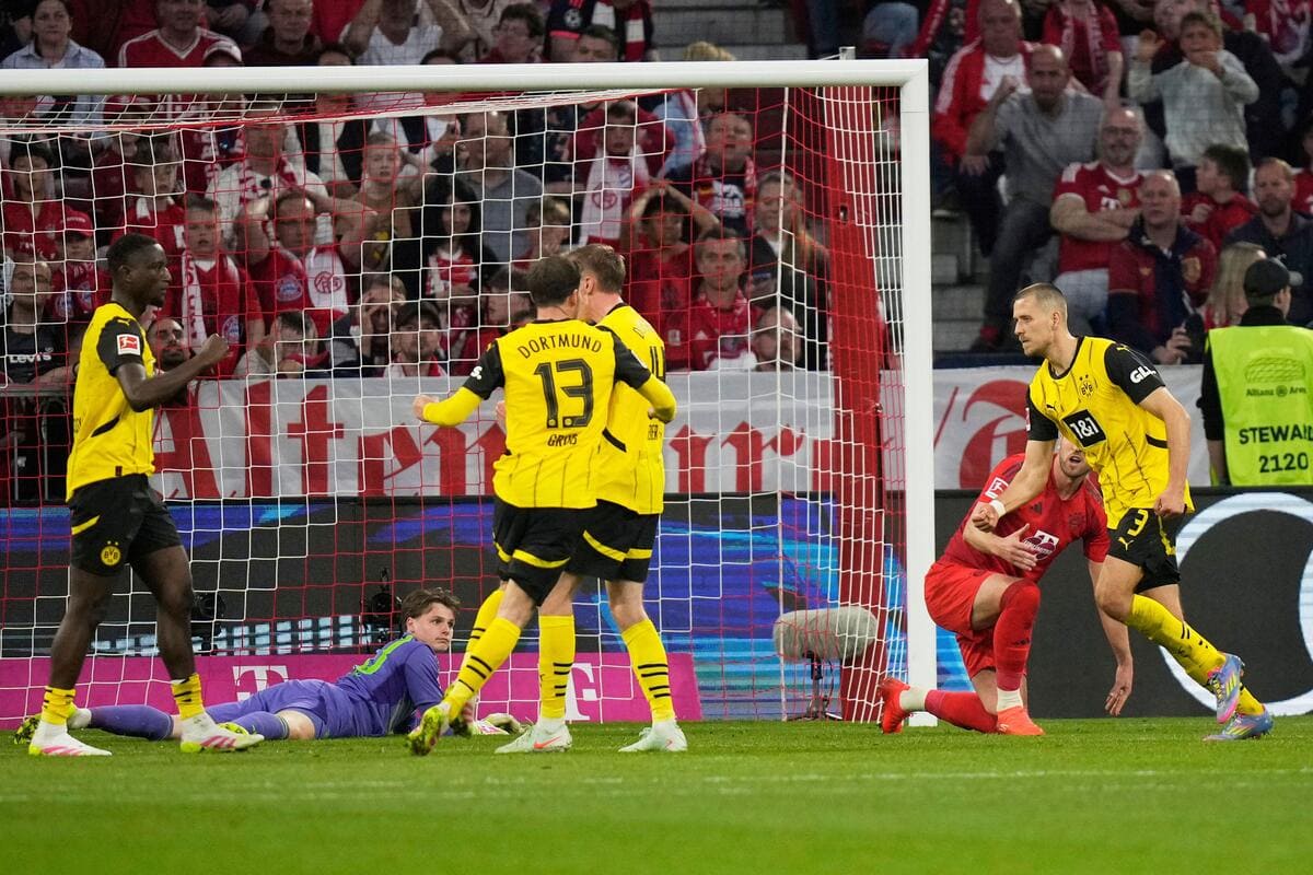 Bayern Munich 2-2 Borussia Dortmund