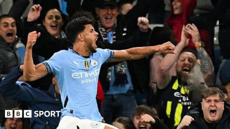 Manchester City 2-1 Aston Villa: Champions League