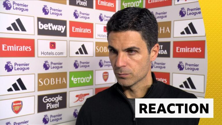 Arsenal ‘Dropped the Standards’ – Arteta