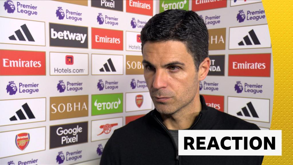 Arsenal ‘Dropped the Standards’ – Arteta