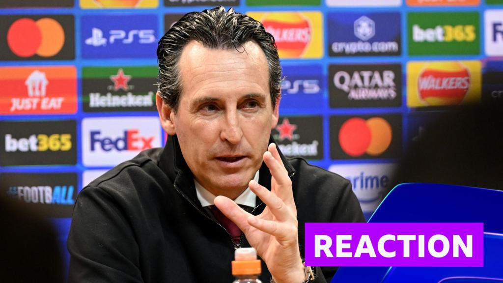 Champions League: Aston Villa VS PSG – Unai Emery Reaction Champions League: Aston Villa VS PSG – Unai Emery Reaction
