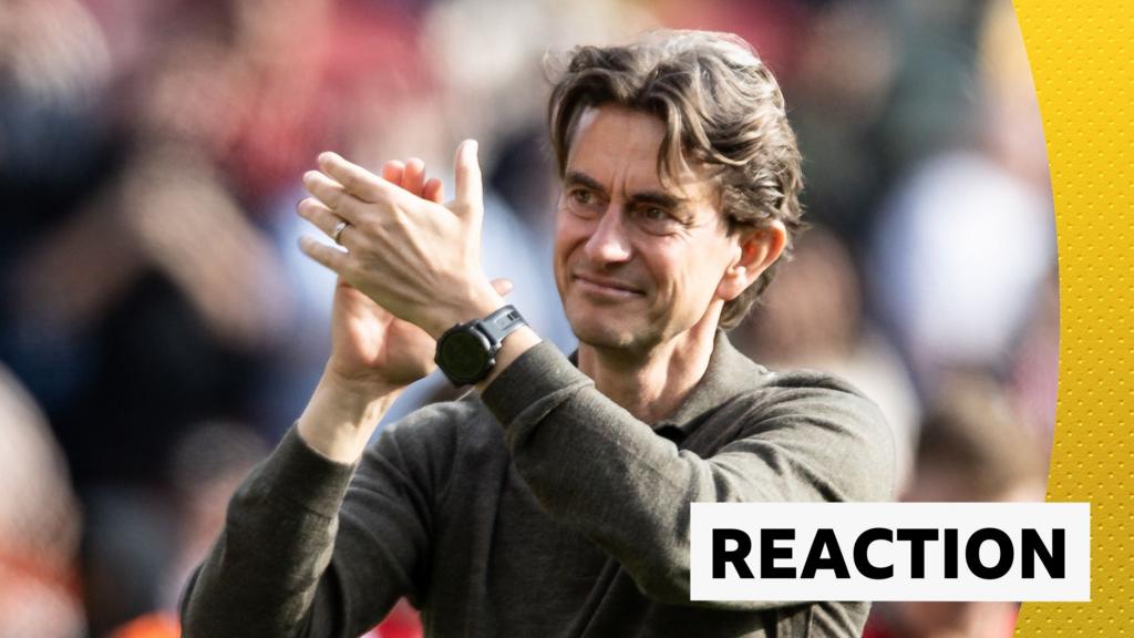 Brentford 4-2 Brighton: Thomas Frank Brentford 4-2 Brighton: Thomas Frank