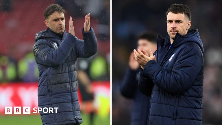 Cardiff City Sak Omar Rezta takes responsibility for Aaron Ramsey in Wales