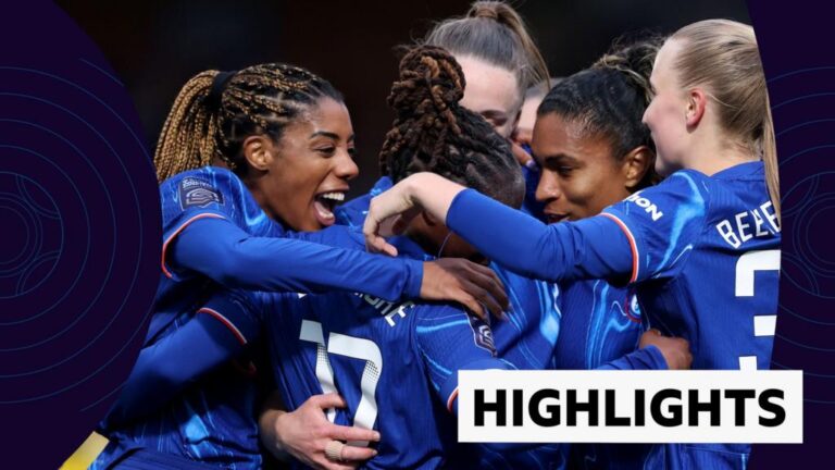 Chelsea in Palace close to the WSL title.