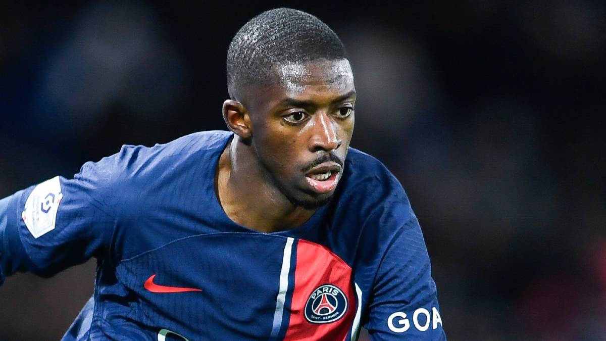 Osman Dembele football match for Paris Saint-Germain
