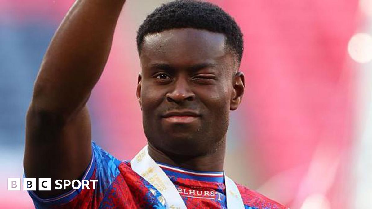 Crystal Palace captain Adam Warton has been taken to hospital after the FA Cup final Crystal Palace captain Adam Warton has been taken to hospital after the FA Cup final