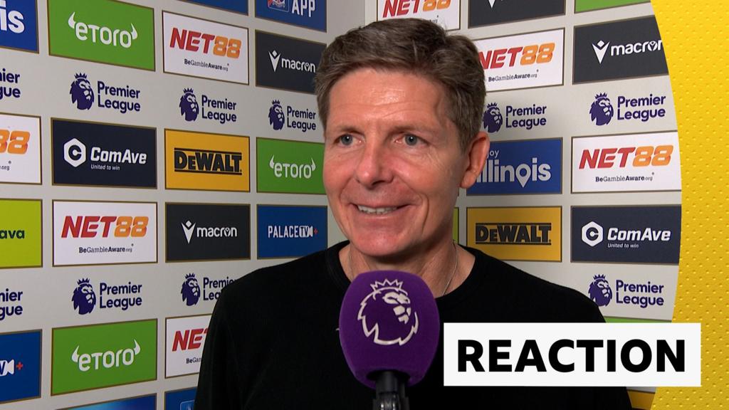 Crystal Palace 4-2 Wolves: Glasner Crystal Palace 4-2 Wolves: Glasner