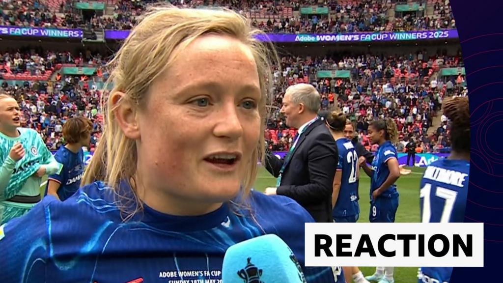 Women’s FA Final: Erin Coutbert interview after the game Women’s FA Final: Erin Coutbert interview after the game