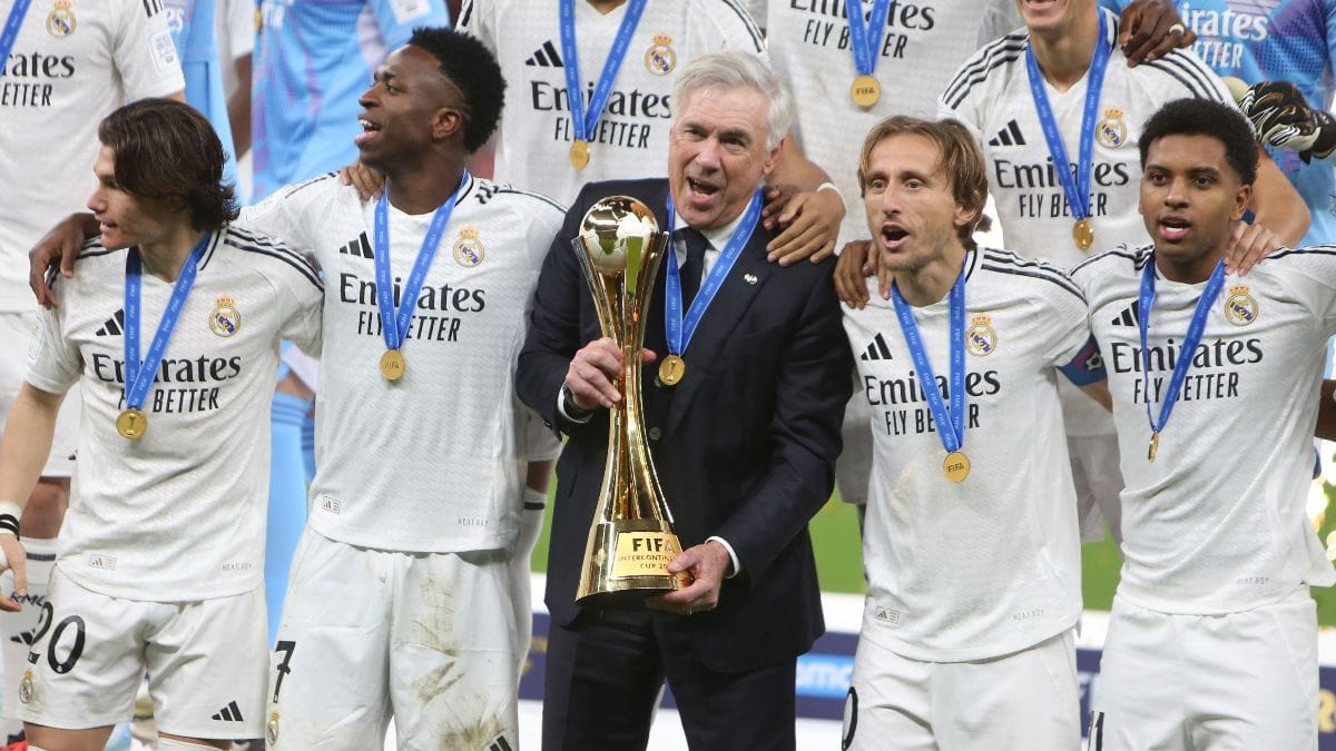 Real Madrid coach Carlo Ancelotti