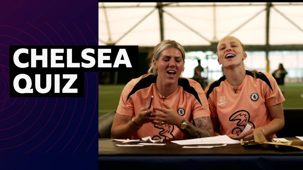 Can Berit and Bever-Johnes crack the codes in this quile, which is on Chelsea’s theme?